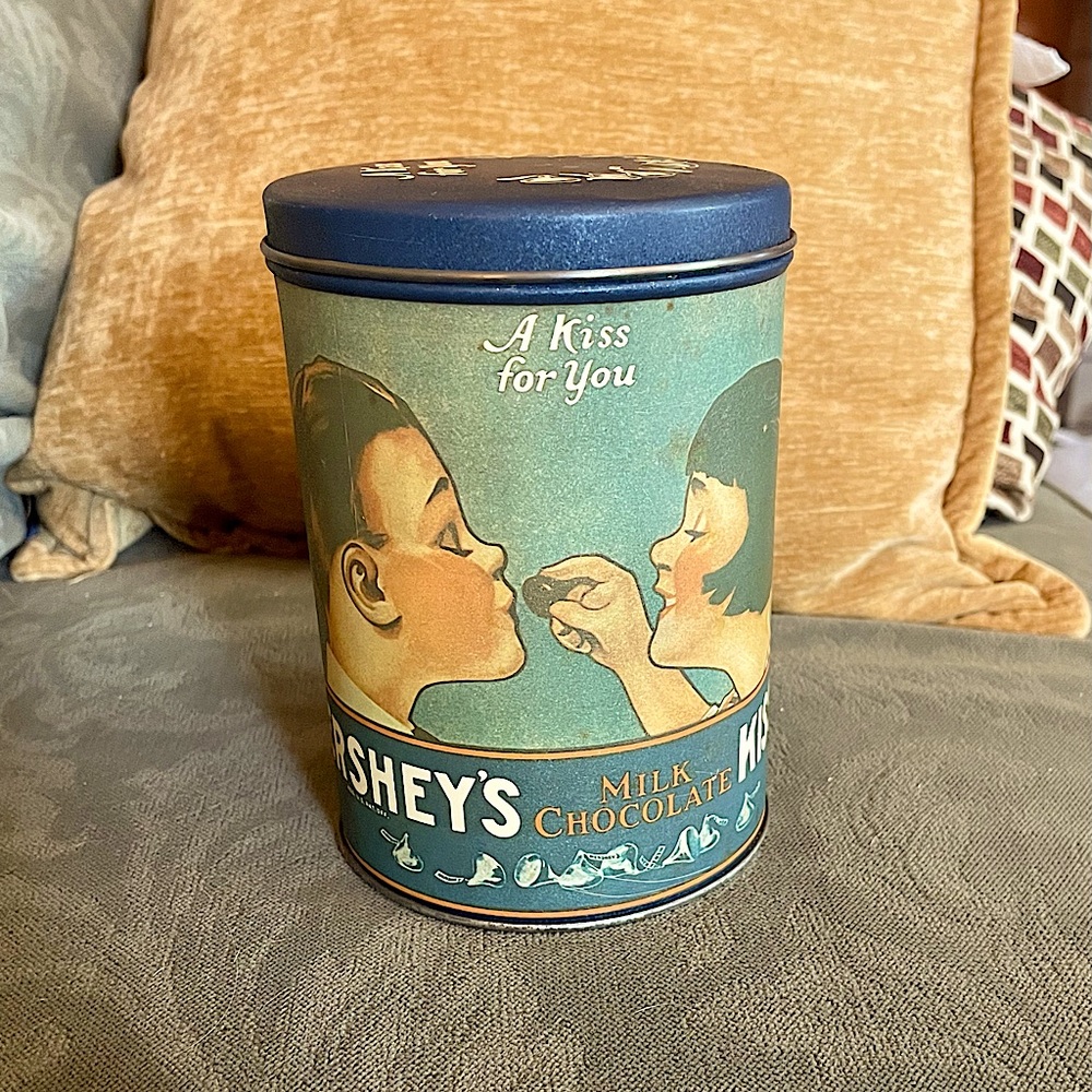 Vintage Hershey’s Kisses Tin